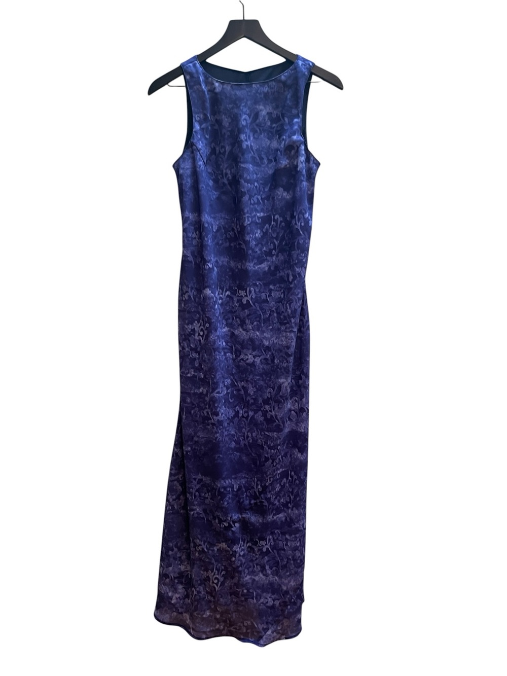 NOE vintage 90’s Elegant Sleeveless Maxi Dress - Blue/purple